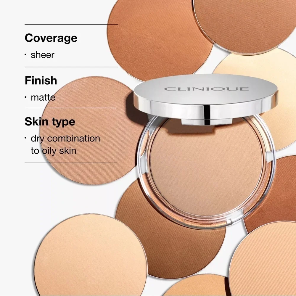 Clinique 19 Stay Suede Stay Matte Sheer Pressed Powder